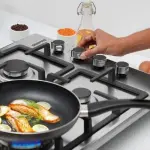 Geepas 2-in-1 Built-in Gas Hob, Stainless Steel- Silver