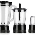 GEEPAS 4-in-1 Blender And Juice Extractor, 800W, Black, GSB44016