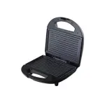 Geepas 700W 2 Slice Grill Maker with Non-Stick Plates GGM6001 -Black/silver