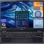 acer TravelMate P4 Business Laptop 14.0" WUXGA Display (AMD Ryzen 5 PRO 6650U, 16GB DDR5, 512GB SSD, AMD Radeon 660M, Backlit KB, Fingerprint