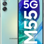 Samsung Galaxy M55 5G, 6.7-Inch FHD+ Super AMOLED 120Hz Display, 50MP Triple Camera System, 5000mAh Battery, Fast Charging, Snapdragon Processor, In-Display Fingerprint Sensor