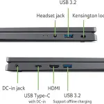 acer Aspire 14 Laptop | 14.0" WUXGA 1920 x 1200 IPS | Intel Core 5 Processor 120U | Intel Graphics | 16GB LPDDR5 | 512GB Gen4 SSD A14-51M-515G