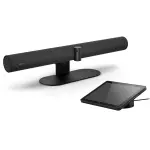 Jabra PanaCast 50 Video Bar 180° Panoramic 4K with 8 Mics & 4 Speakers Black