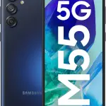 Samsung Galaxy M55 5G, 6.7-Inch FHD+ Super AMOLED 120Hz Display, 50MP Triple Camera System, 5000mAh Battery, Fast Charging, Snapdragon Processor, In-Display Fingerprint Sensor