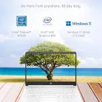 HP 14 Laptop, Intel Celeron N4020, 4 GB RAM, 64 GB Storage, 14-inch Micro-edge HD Display, Windows 11 Home, Thin & Portable