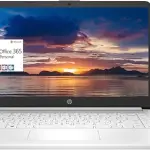 HP 2024 Premium 14" Micro-Edge Portable Laptop Student Business, Intel Quad-Core N4120, 8GB RAM, 192GB (64GB eMMC+ 128GB Card), Webcam, WiFi, Windows 11S