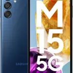Samsung Galaxy M15 5G, 6.5-Inch FHD+ Super AMOLED 90Hz Display, 50MP Triple Camera System, 6000mAh Battery, Fast Charging, MediaTek Dimensity Processor, Side Fingerprint Sensor