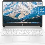 HP 14 Laptop, Intel Celeron N4020, 4 GB RAM, 64 GB Storage, 14-inch Micro-edge HD Display, Windows 11 Home, Thin & Portable