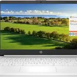 HP 2024 14" Laptop Notebook Thin Light for Students Business, Quad-Core Intel N4120, 8GB RAM, 192GB (64GB eMMC+ 128GB Card), 1 Year Office 365, Webcam, WiFi, Windows 11S