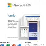 Microsoft 365 Family 1-Year Subscription for 6 Users | Africa Only