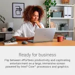 Dell 16 Laptop DC16251-16.0-inch 16:10 2K Touchscreen Display, Intel Core 7 150U Processor, 16GB DDR5 RAM, 1TB SSD, Intel Graphics, Windows 11 Home