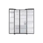 Samsung 660 Liters Side by Side Fridge With Non-Plumb Dispenser - Black
