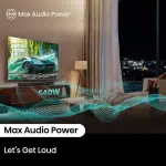 Hisense HS5100 Soundbar 5.1 Channel Wireless Subwoofer, Rear Speakers with Bluetooth - (3YRs WRTY)