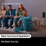 Hisense HS5100 Soundbar 5.1 Channel Wireless Subwoofer, Rear Speakers with Bluetooth - (3YRs WRTY)