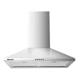 Hisense 60cm HHO60TASS Pyramid Hood, Chimney Cooker Kitchen Extractor Fan – Silver