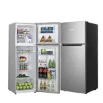 Hisense Hisense 328L Double Door Refrigerator - Silver