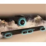 Hisense 3.1 Ch Dolby Atmos Soundbar With Wireless Subwoofer Bluetooth Very Clear Sound Perfect For Movies Watching-Black