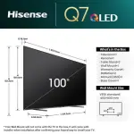 Hisense Hisense 100-inch Q7 UHD 4K QLED TV (100Q7N) (3YRS WRNTY)