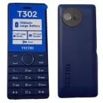 Tecno T302 Dual SIM 1.77" QQVGA Display – 4MB RAM, VGA Camera, 1150mAh Battery, Wireless FM, microSD Support